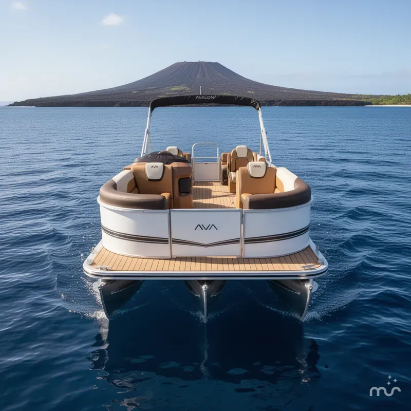 Slide: The Image of Avalon LSZ2385 QUAD LOUNGE WITH PATIO PAD 2025 - 1