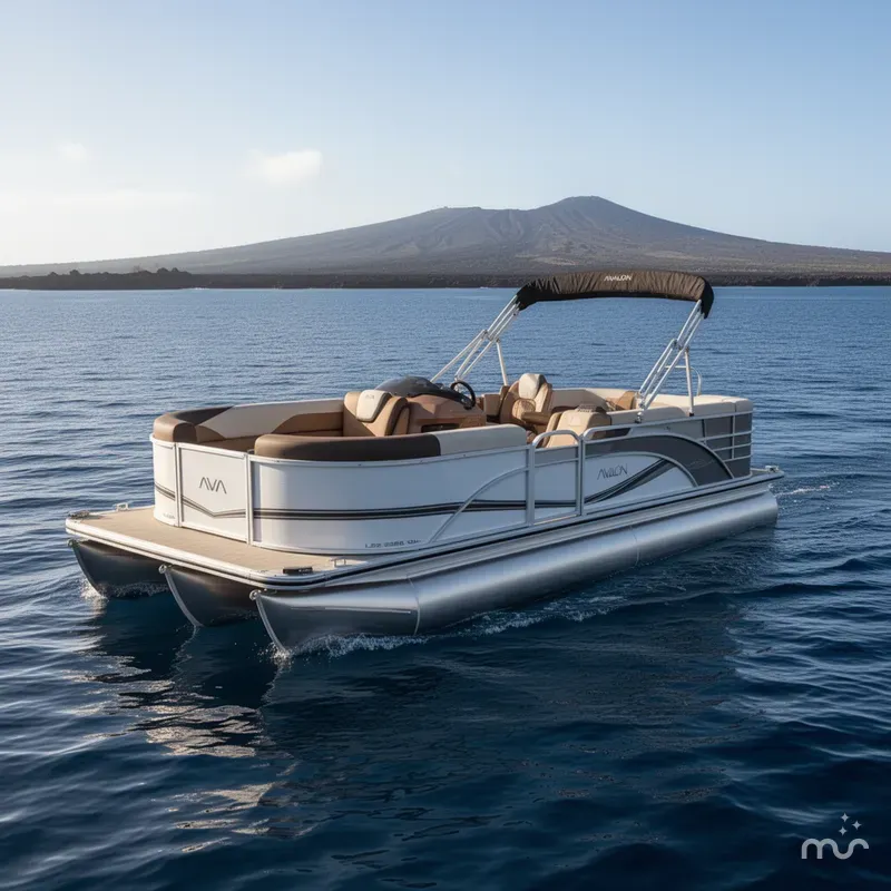 Slide: The Image of Avalon LSZ2385 QUAD LOUNGE WITH PATIO PAD 2025 - 2