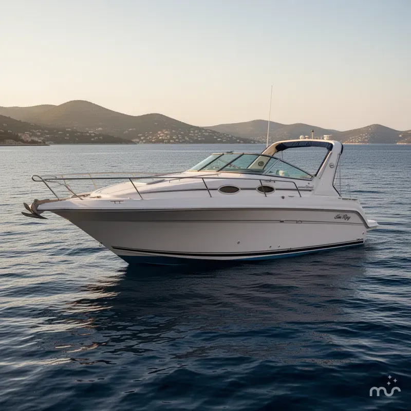 Slide: The Image of Sea Ray 250 Sundancer 1994 - 2