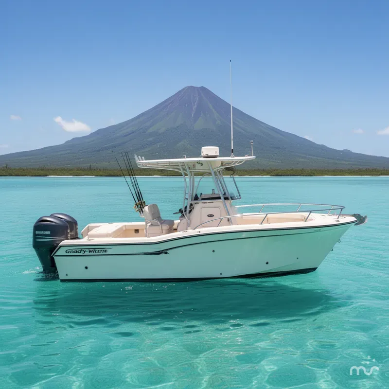 Slide: The Image of Grady-White Fisherman 257 2014 - 2
