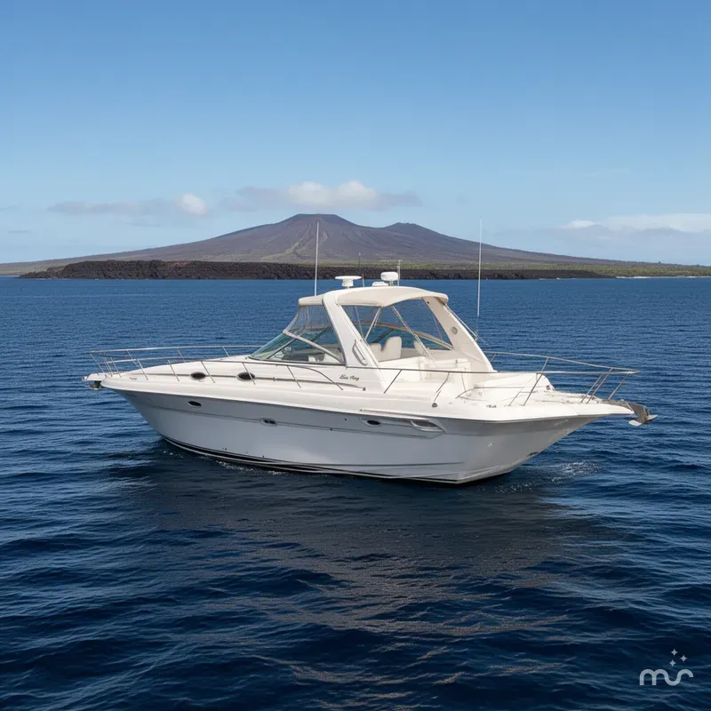 Slide: The Image of Sea Ray 340 Sundancer 1999 - 1