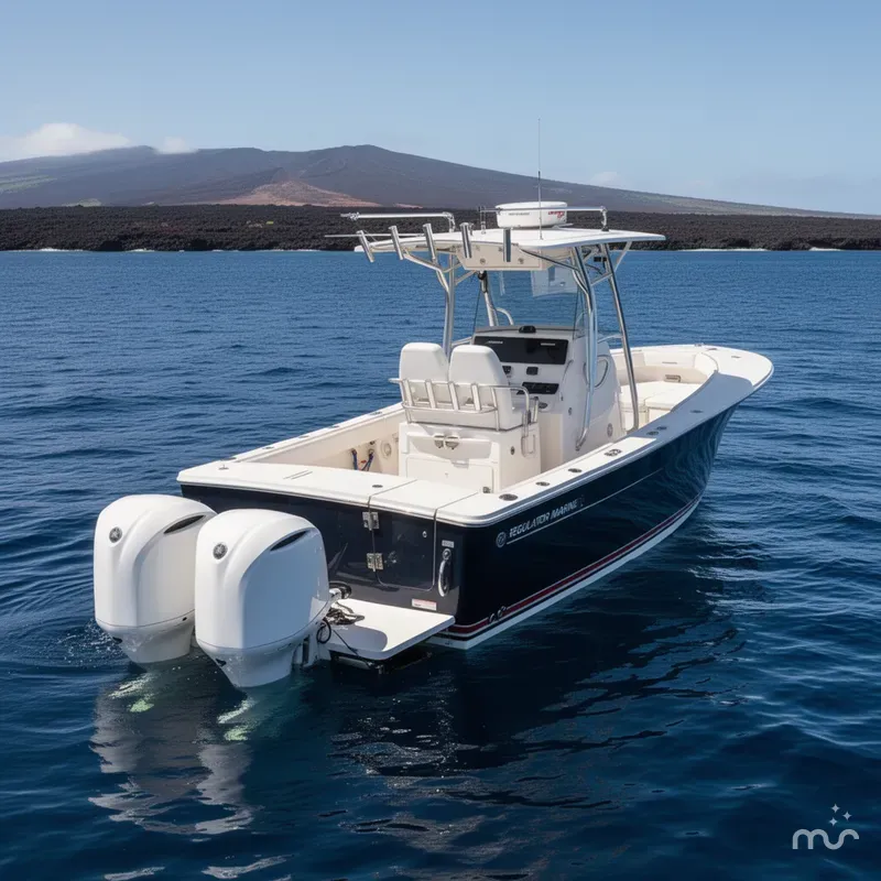 Slide: The Image of Regulator Marine 28 Forward Seating 2013 - 3