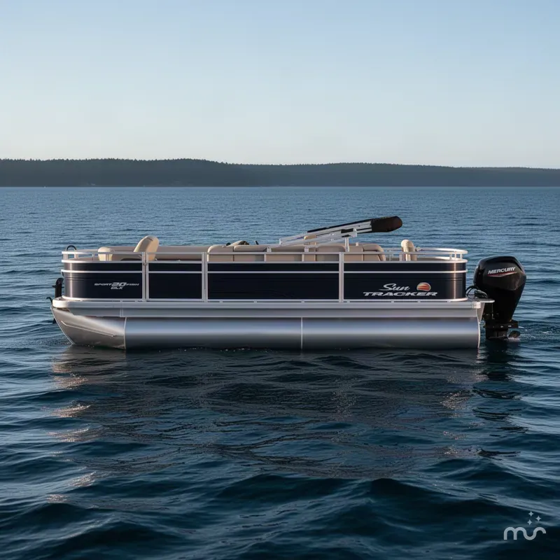 Slide: The Image of Sun Tracker SportFish 20 DLX 2025 - 2