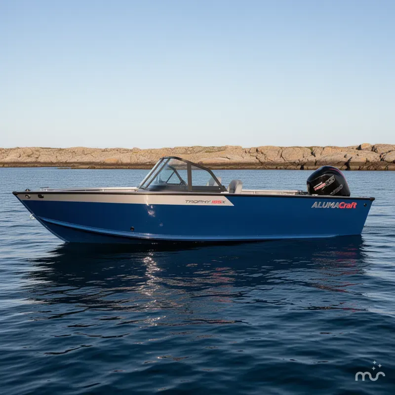 Slide: The Image of Alumacraft Trophy 185X Sport 2025 - 2