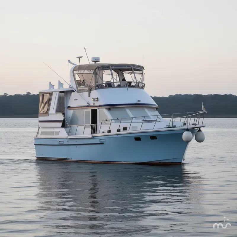 The Image of Jefferson 42 SE Sundeck Motor Yacht 1989 - 0
