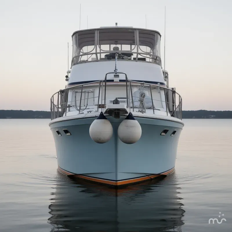 Slide: The Image of Jefferson 42 SE Sundeck Motor Yacht 1989 - 1