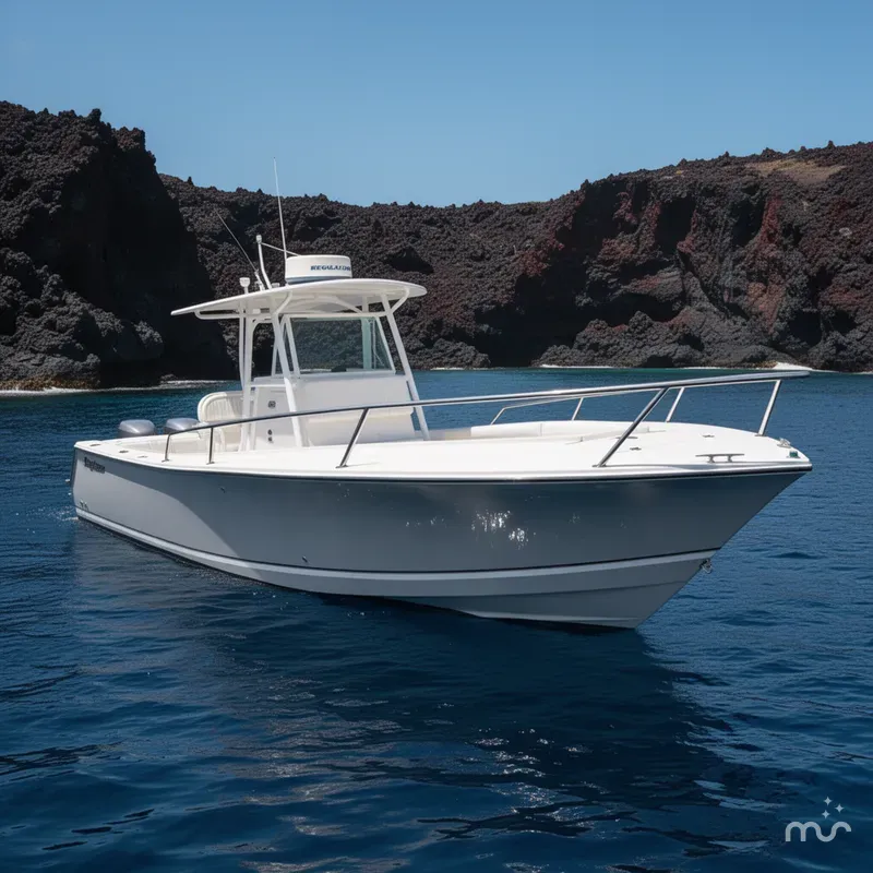 Slide: The Image of Regulator Marine 32 Forward Seating 2002 - 2