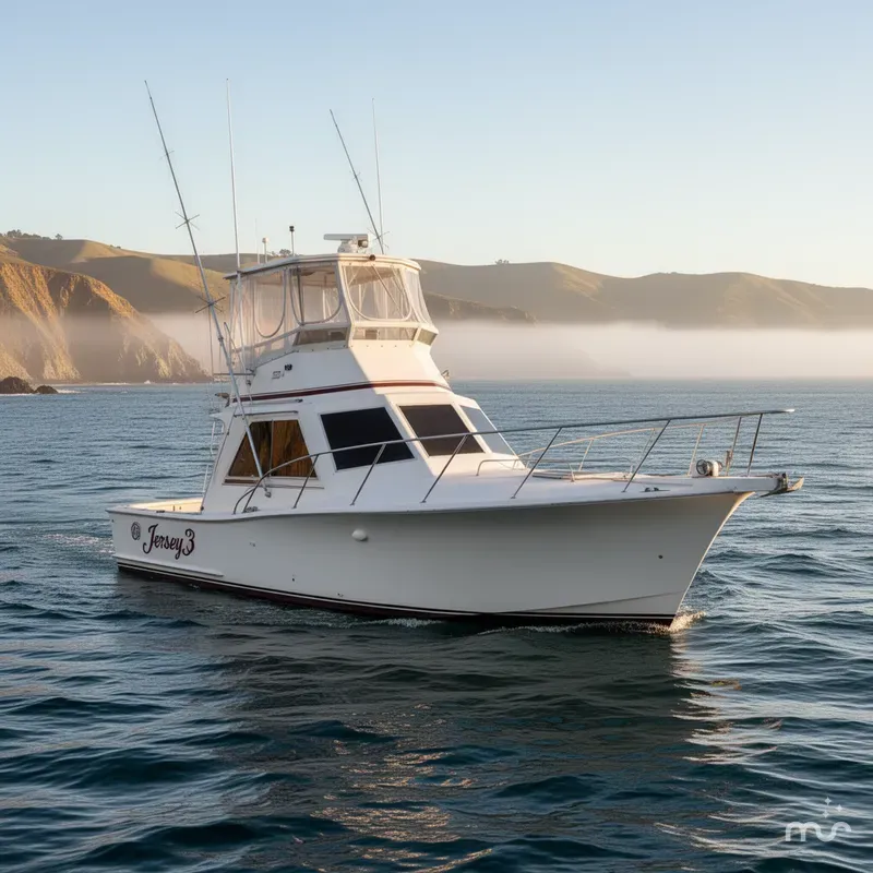 The Image of Jersey 36 Convertible Sportfisherman 1988 - 0