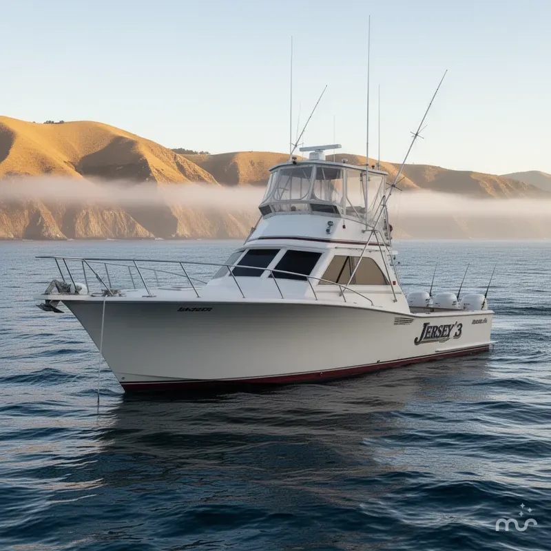 Slide: The Image of Jersey 36 Convertible Sportfisherman 1988 - 2