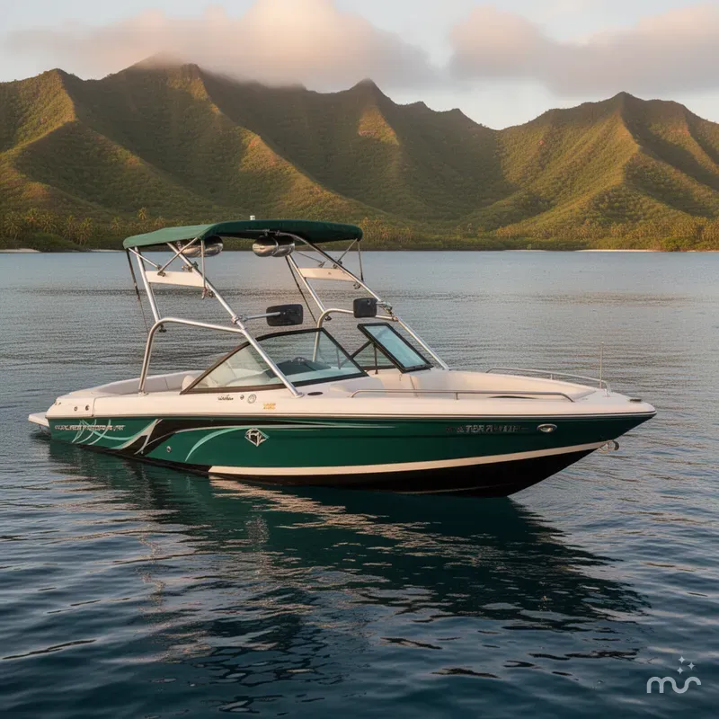 Slide: The Image of Correct Craft Nautique Super Sport 1998 - 2