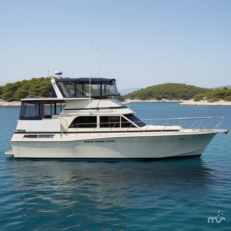 Slide: The Image of Chris-Craft 426 Catalina 1987 - 2