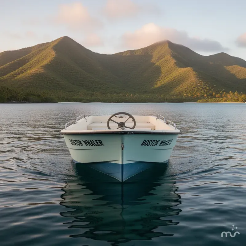 Slide: The Image of Boston Whaler 13 1976 - 1