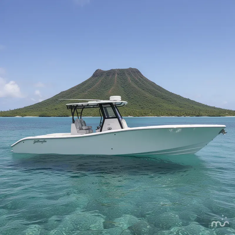 Slide: The Image of Yellowfin 36 Offshore 2027 - 2