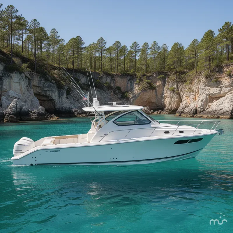 Slide: The Image of Pursuit OS 355 Offshore 2027 - 2