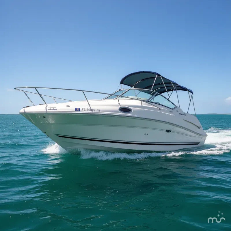 Slide: The Image of Sea Ray 240 Sundancer 2008 - 2