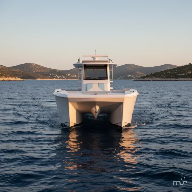 Slide: The Image of Invincible 40 Catamaran 2019 - 1
