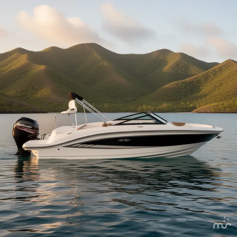 Slide: The Image of Sea Ray SPX 190 Outboard 2017 - 2