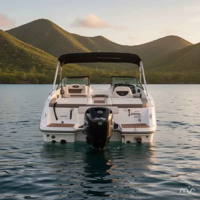 Slide: The Image of Sea Ray SPX 190 Outboard 2017 - 3