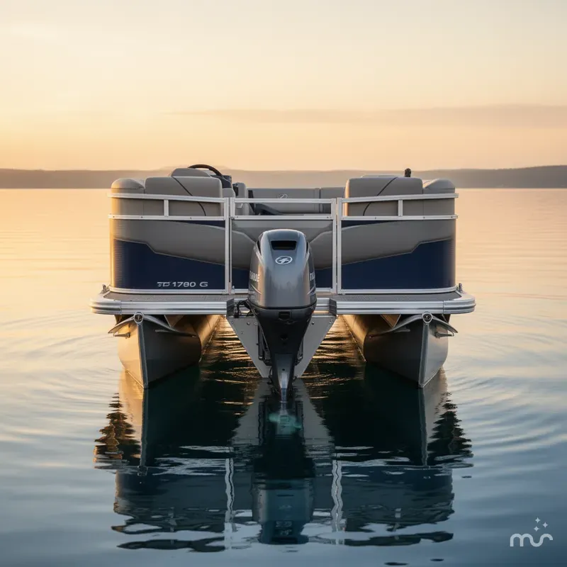 Slide: The Image of Tahoe 1725 Sport Cruise Rear Bench 2026 - 2