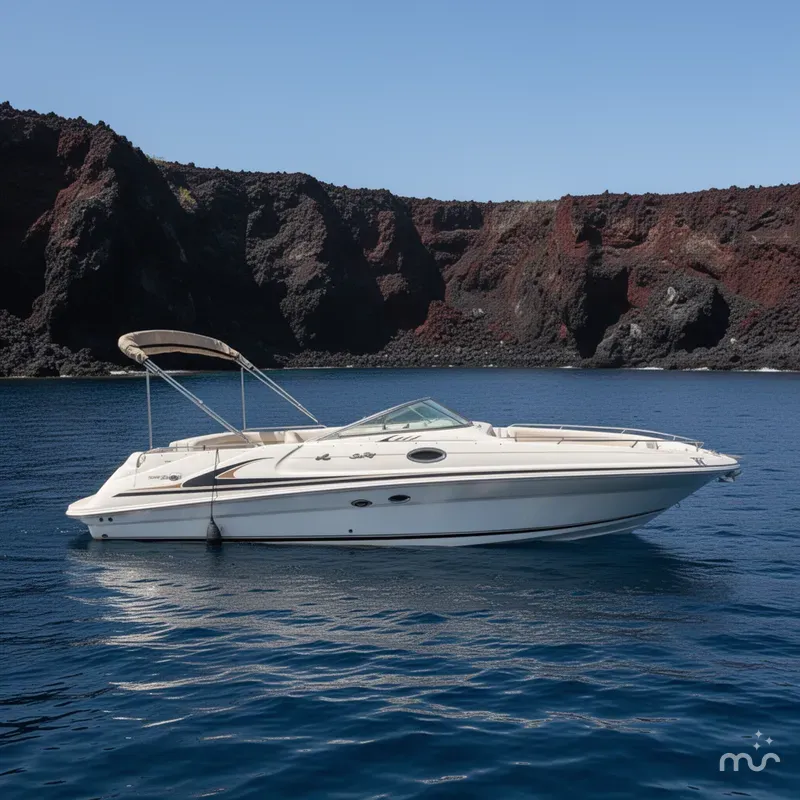 Slide: The Image of Sea Ray 240 Sundeck 1997 - 2