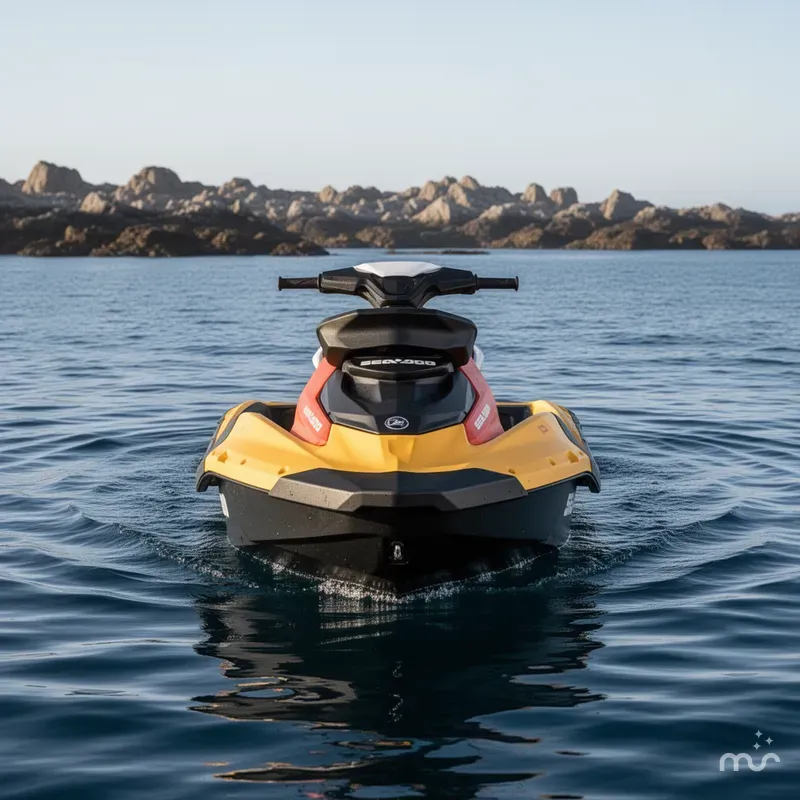 Slide: The Image of Sea-Doo Spark for 2 90 hp Convenience package with iBR and Audio in option 2026 - 1