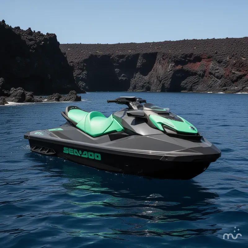 Slide: The Image of Sea-Doo GTI SE 170 Tech Package, Audio, iDF, iBR 2026 - 2