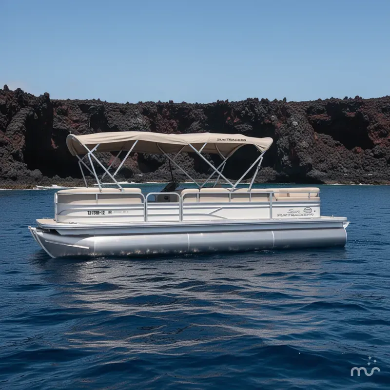 Slide: The Image of Sun Tracker Party Barge 2017 - 2