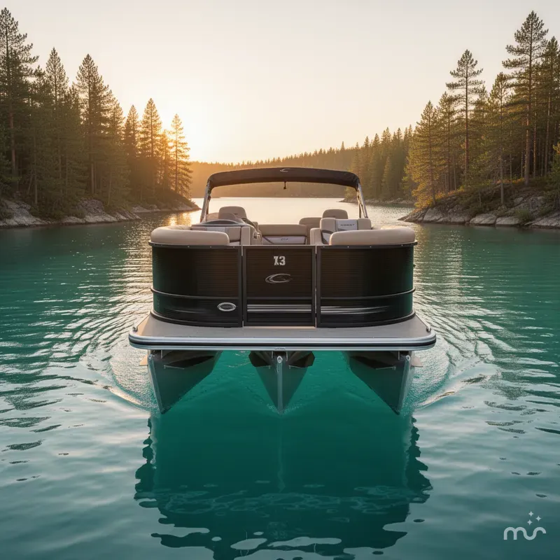 Slide: The Image of Crest Classic 220 SLRC Tritoon 2025 - 1