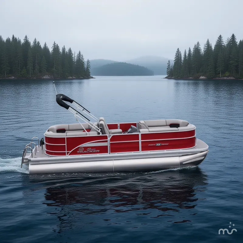 The Image of Sun Tracker Party Barge 22 DLX 2026 - 0