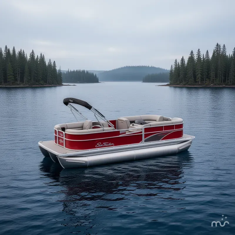 The Image of Sun Tracker Party Barge 22 DLX 2026 - 0