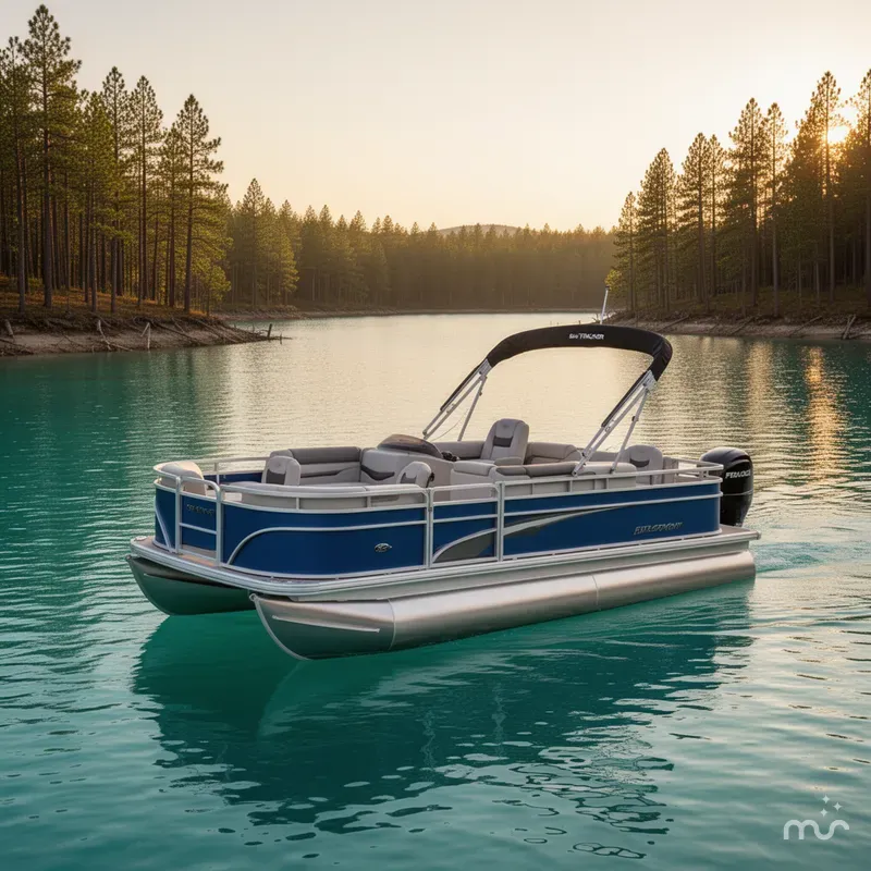 The Image of Sun Tracker Fishin' Barge 20 DLX 2026 - 0