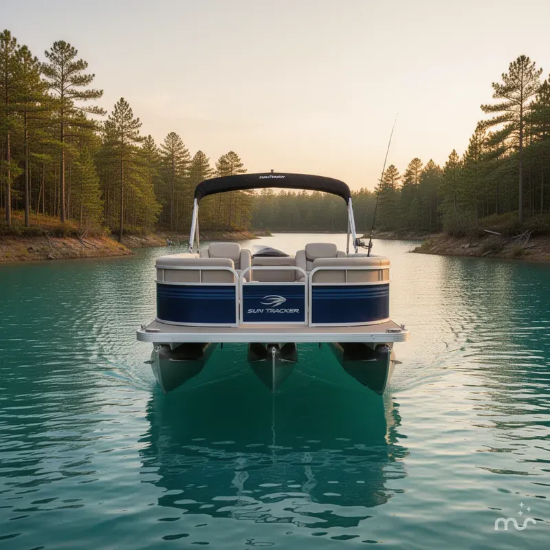 Slide: The Image of Sun Tracker Fishin' Barge 20 DLX 2026 - 1