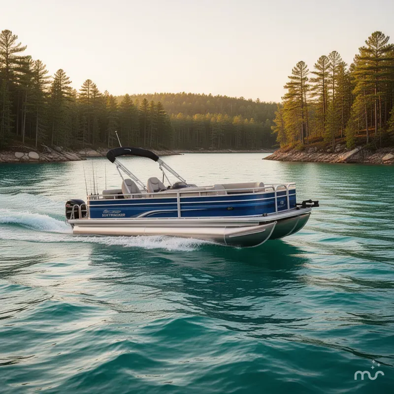 Slide: The Image of Sun Tracker Fishin' Barge 20 DLX 2026 - 4