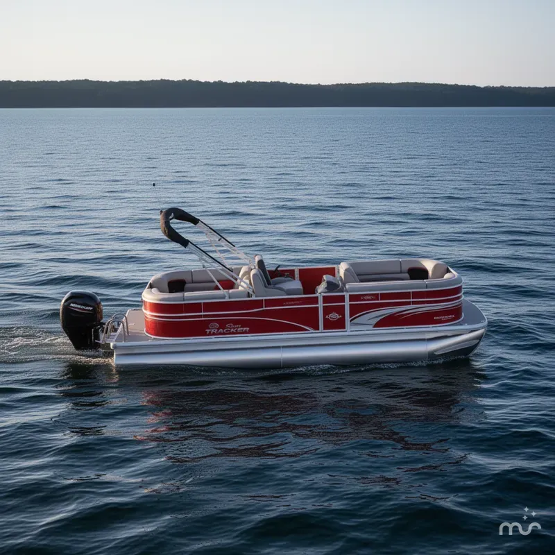 The Image of Sun Tracker Party Barge 22 DLX 2026 - 0