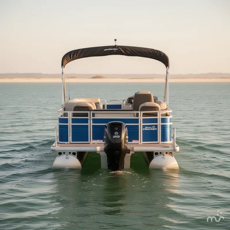 Slide: The Image of Sun Tracker Fishin' Barge 20 DLX 2026 - 2