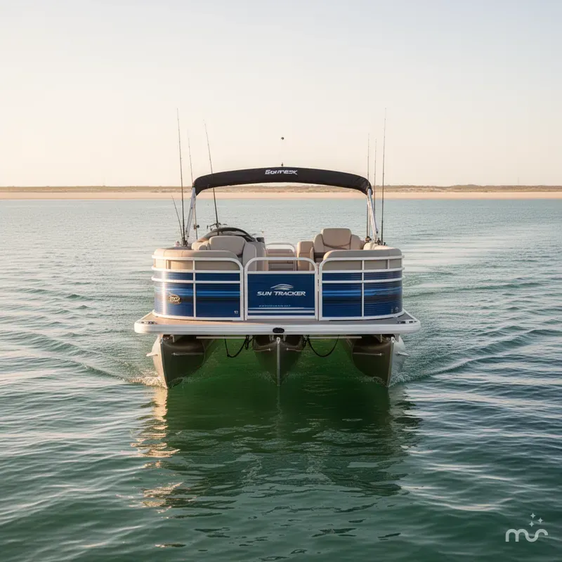 Slide: The Image of Sun Tracker Fishin' Barge 20 DLX 2026 - 3