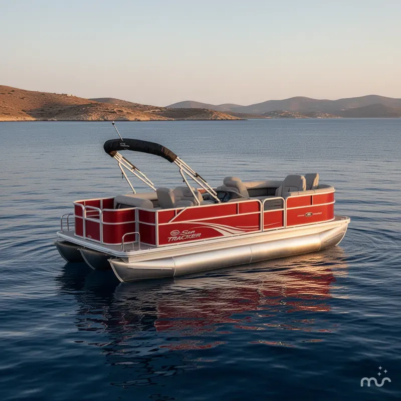 The Image of Sun Tracker Party Barge 18 DLX 2026 - 0