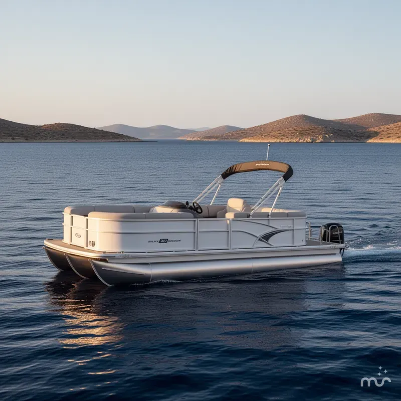 The Image of Sun Tracker Party Barge 20 DLX 2026 - 0