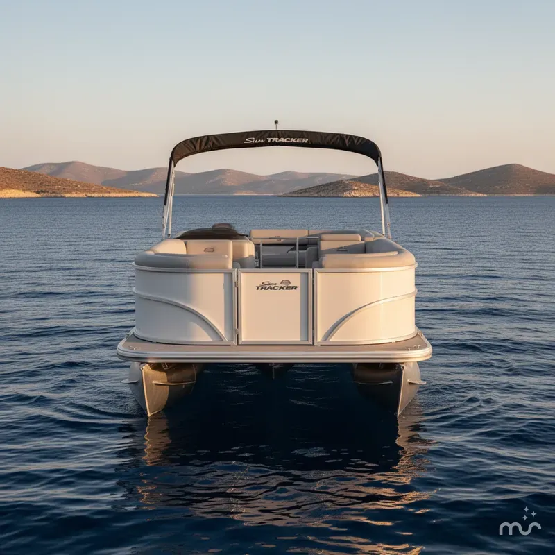 Slide: The Image of Sun Tracker Party Barge 20 DLX 2026 - 3
