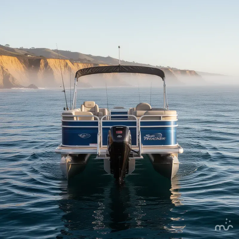 Slide: The Image of Sun Tracker Fishin' Barge 20 DLX 2026 - 1