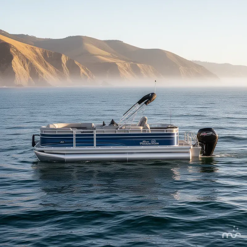 Slide: The Image of Sun Tracker Fishin' Barge 20 DLX 2026 - 2