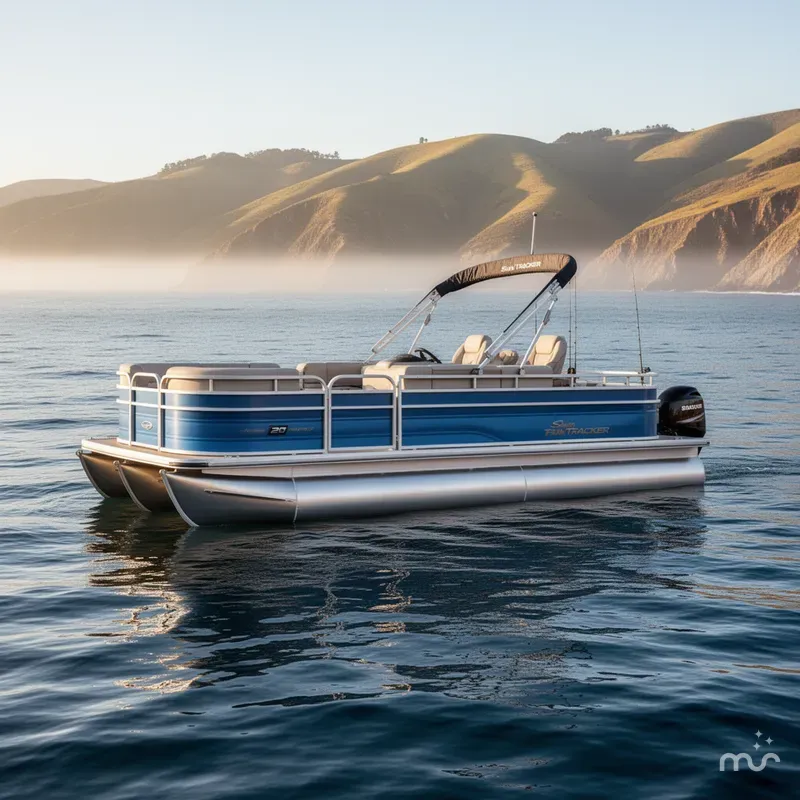 Slide: The Image of Sun Tracker Fishin' Barge 20 DLX 2026 - 4