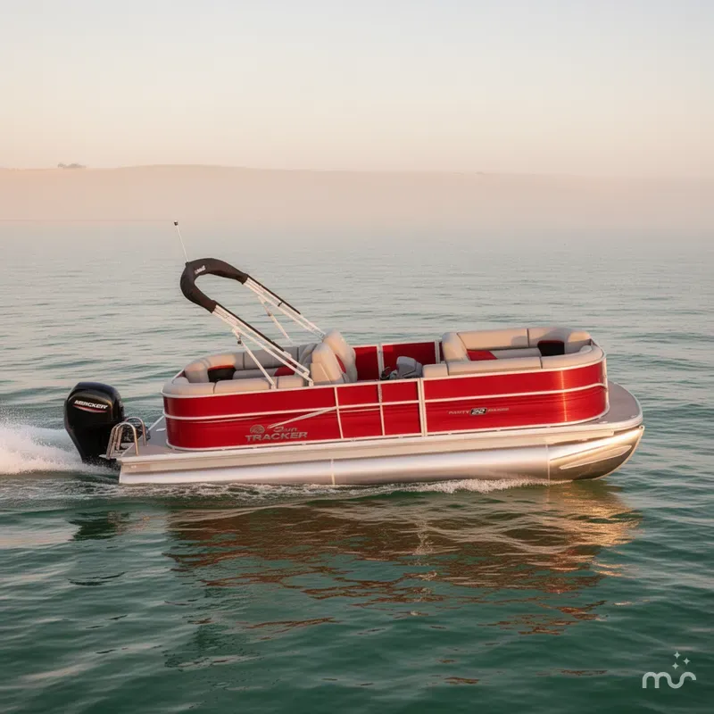 The Image of Sun Tracker Party Barge 22 DLX 2026 - 0