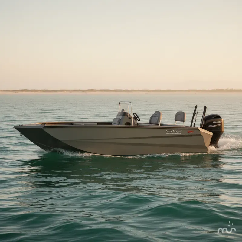 Slide: The Image of Edge Boats Sportsman 550 2026 - 2