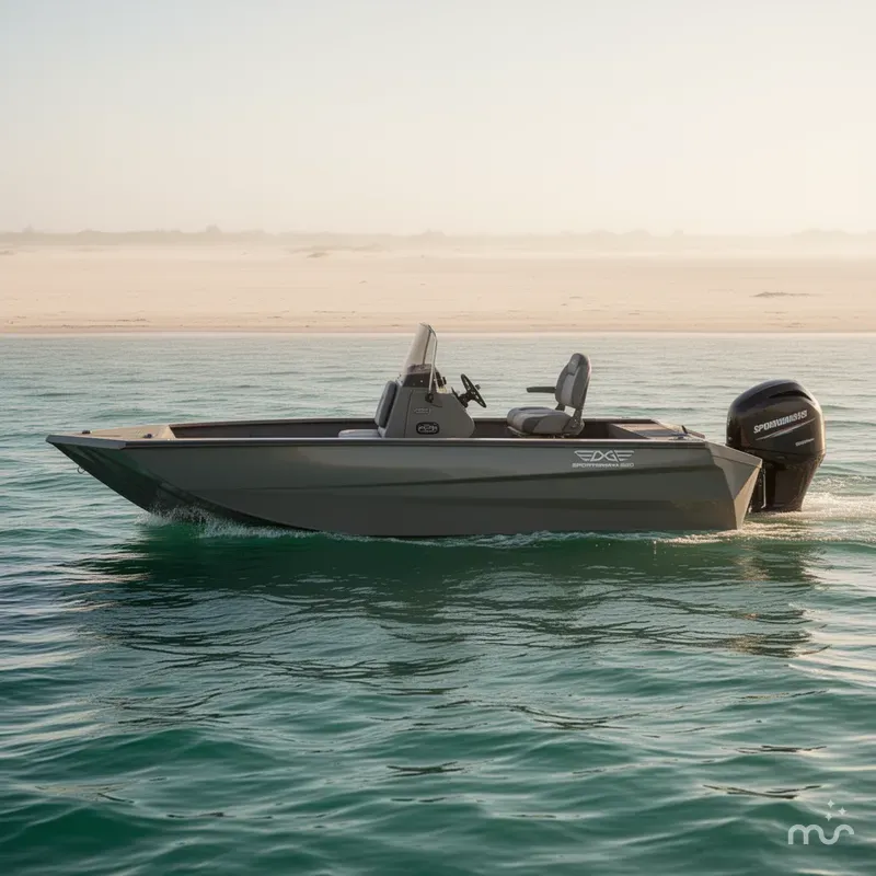 Slide: The Image of Edge Boats Sportsman 550 2026 - 2