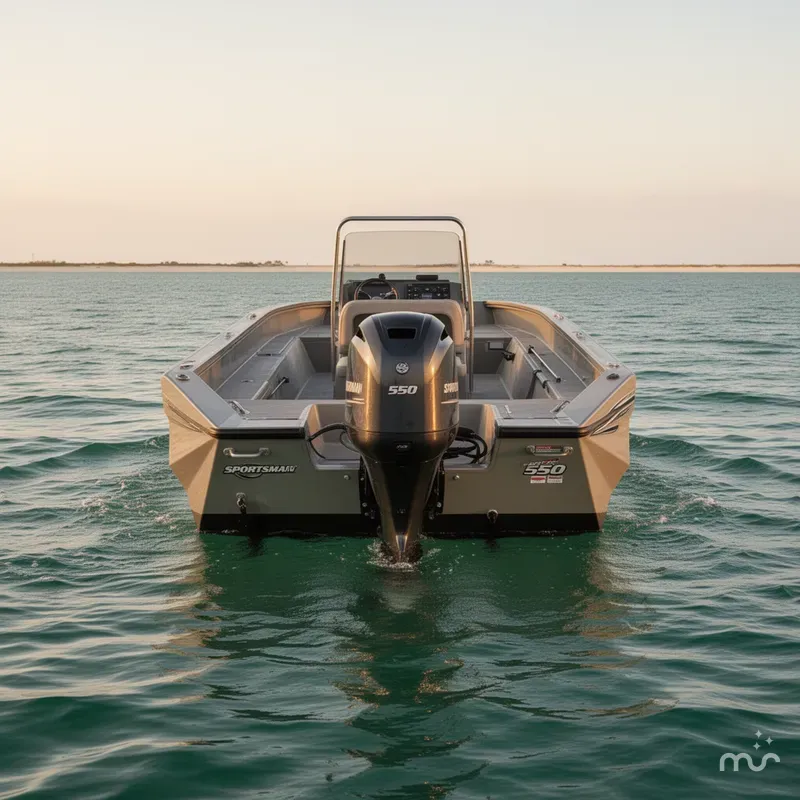Slide: The Image of Edge Boats Sportsman 550 2026 - 3