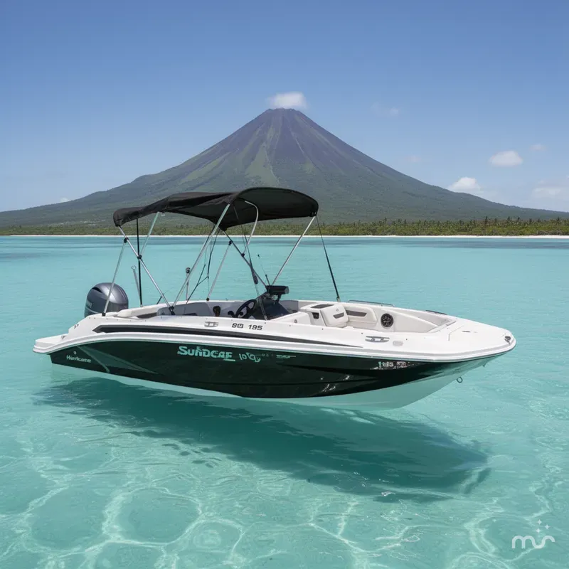 Slide: The Image of Hurricane SunDeck Sport 185 OB 2020 - 2