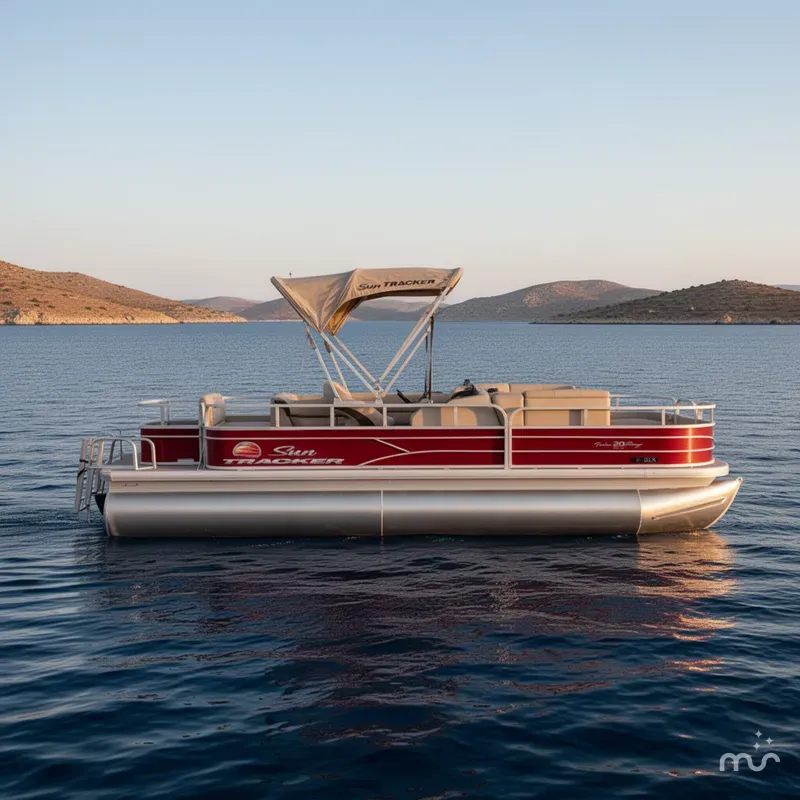 Slide: The Image of Sun Tracker Fishin' Barge 20 DLX 2018 - 2