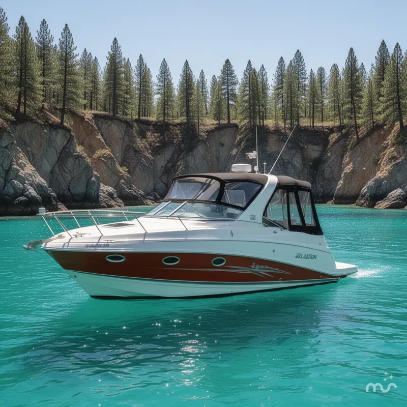 Slide: The Image of Larson Cabrio 310 Mid-Cabin 2008 - 2