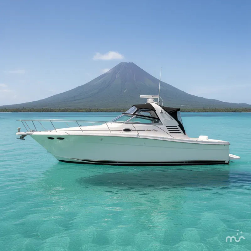 Slide: The Image of Sea Ray 330 Express 1998 - 2